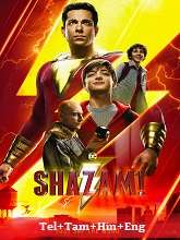 Shazam (2019) BRRip Original [Telugu + Tamil + Hindi + Eng] Dubbed Movie Watch Online Free